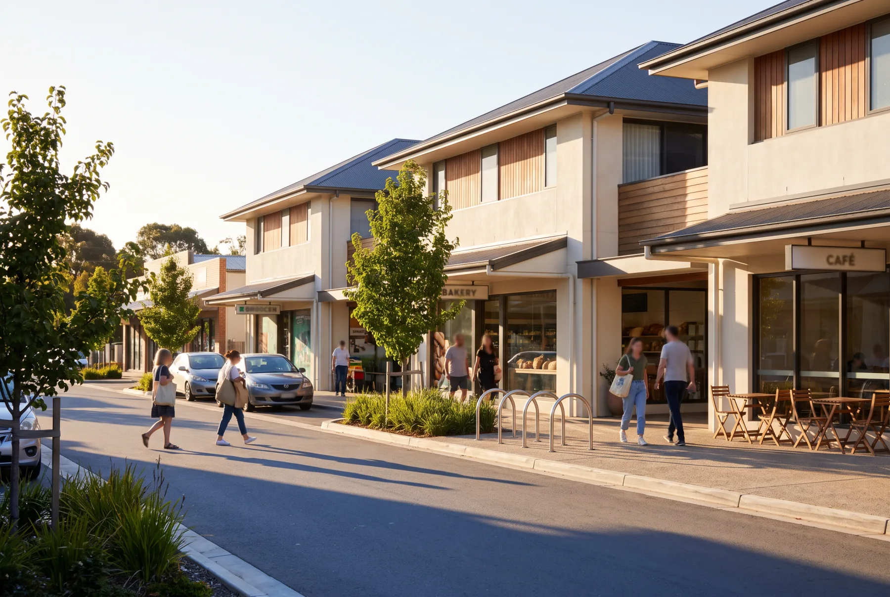 A high street you can do the week's shopping on, on foot